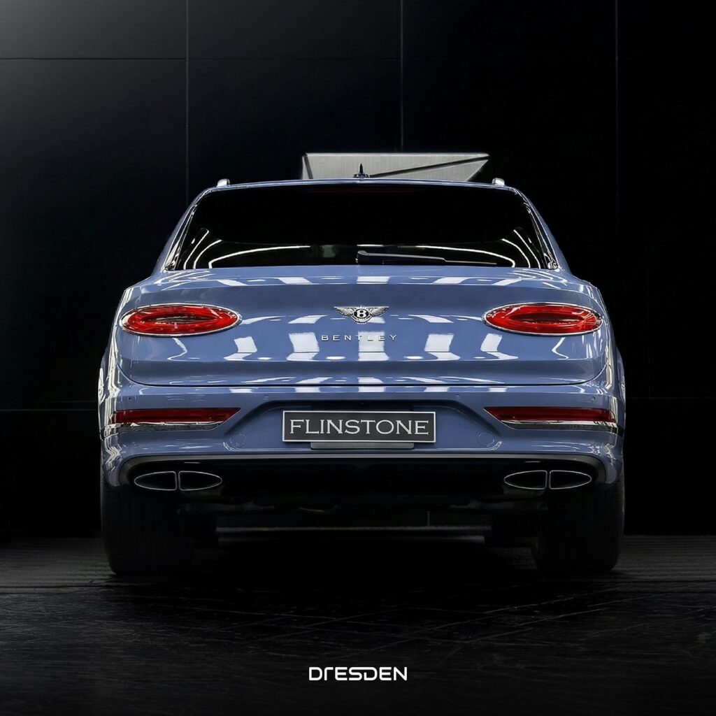 FLINSTONE AUTO DETAILING BENTLEY Bentayga เลือกติดตั้งฟิล์มสีกันรอยจาก DRESDENPROTECTION
