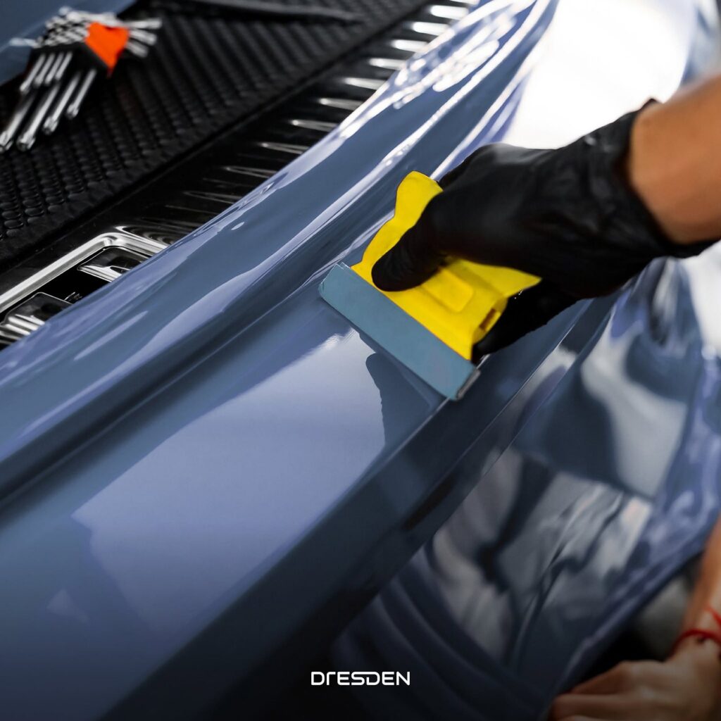 FLINSTONE AUTO DETAILING BENTLEY Bentayga เลือกติดตั้งฟิล์มสีกันรอยจาก DRESDENPROTECTION