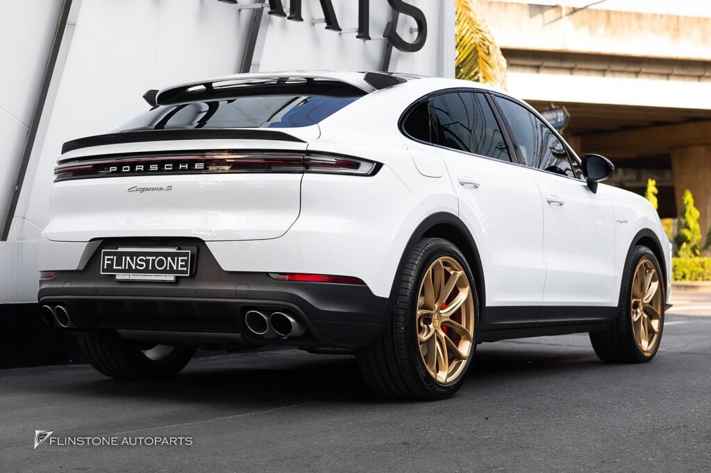PORSCHE Cayenne 9Y0.2 Front Lip + Side Mirrors