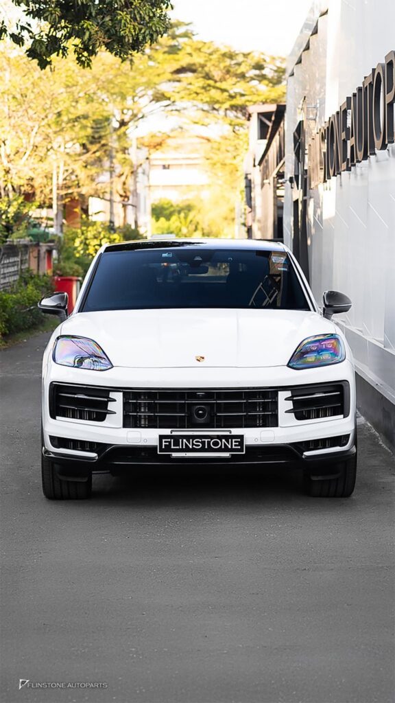 PORSCHE Cayenne 9Y0.2 Front Lip + Side Mirrors