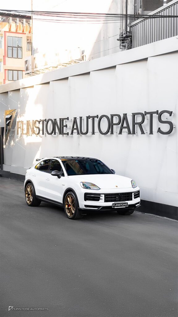 PORSCHE Cayenne 9Y0.2 Front Lip + Side Mirrors