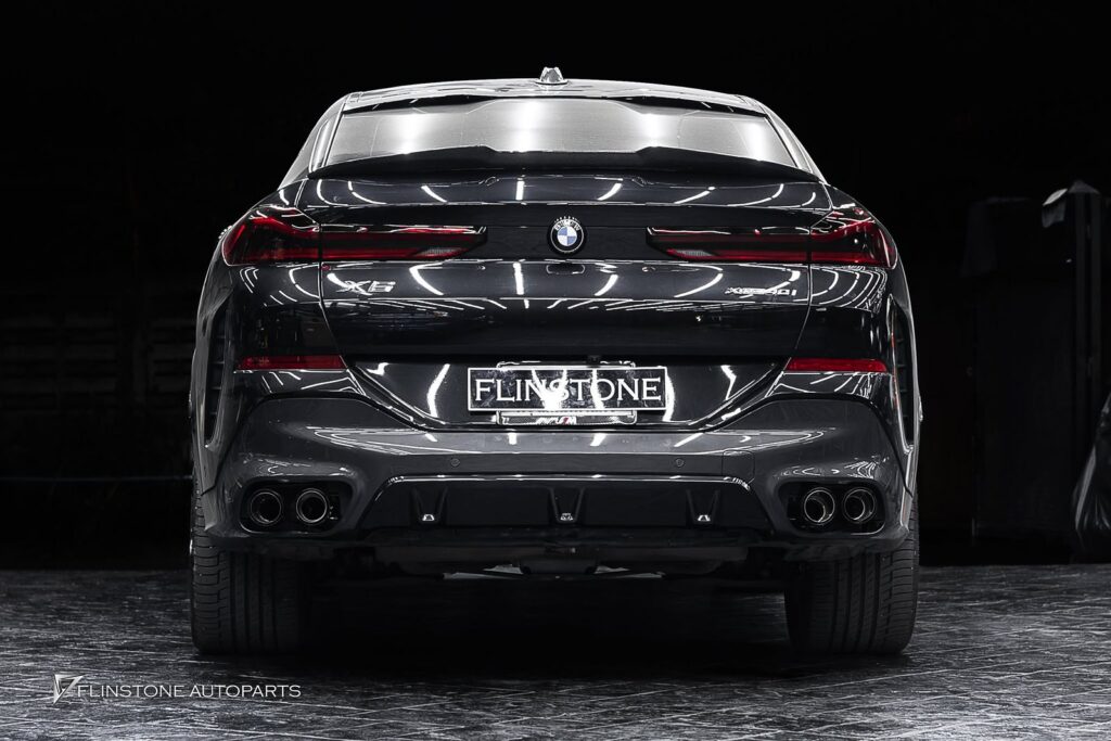 BMW X6 G06 GTs Carbon Fiber Front Lip + LD Carbon Fiber Side Skirt