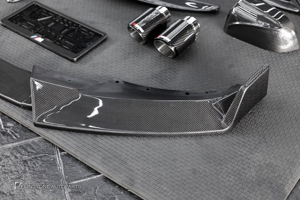BMW X6 G06 GTs Carbon Fiber Front Lip + LD Carbon Fiber Side Skirt