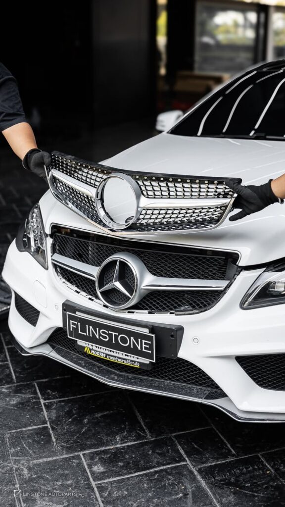Mercedes-Benz W207 E-Class Coupe Diamond Front Grille