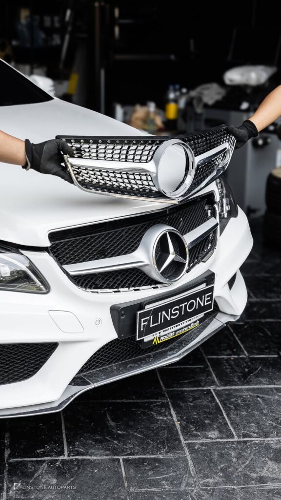 Mercedes-Benz W207 E-Class Coupe Diamond Front Grille