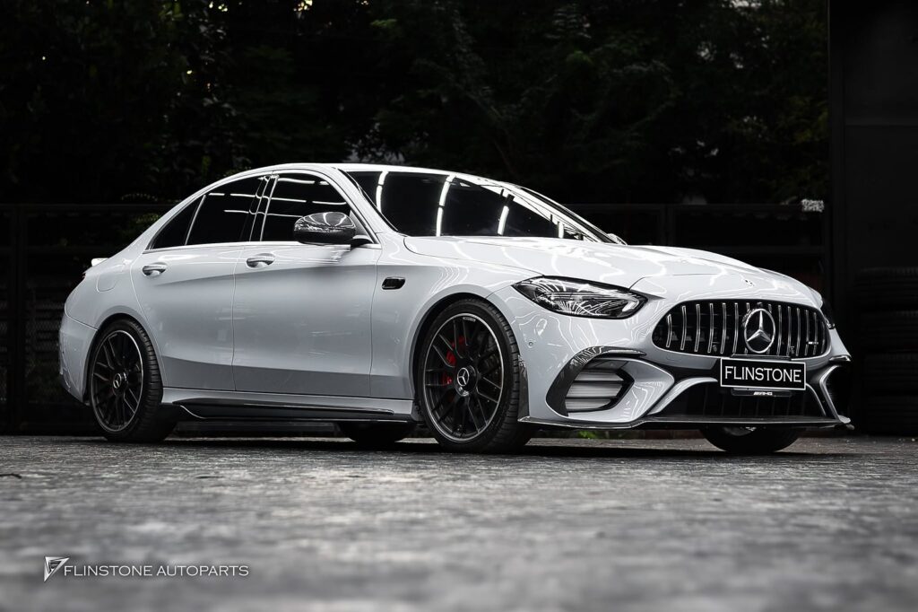 Mercedes-Benz W205 C205 C-Class 2024 ระบบตรงรุ่น: ติดตั้งเข้ากับตำแหน่งเดิมของรถได้เนียนสนิท