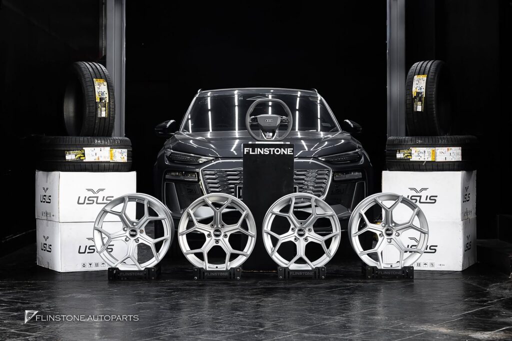 AUDI Q6 E-Tron เลือกล้อฟอจแท้จาก USUS Forged Wheel และล้อพวงมาลั