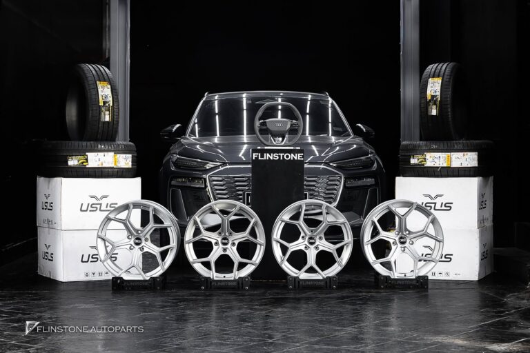 AUDI Q6 E-Tron เลือกล้อฟอจแท้จาก USUS Forged Wheel และล้อพวงมาลั