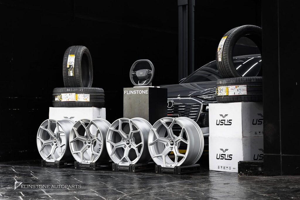 AUDI Q6 E-Tron เลือกล้อฟอจแท้จาก USUS Forged Wheel และล้อพวงมาลั