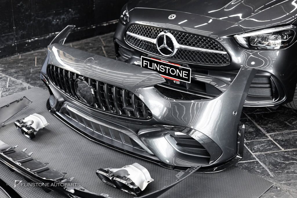 Mercedes-Benz W206 C-Class C63s AMG Front Bumper + C63s AMG Rear Diffuser