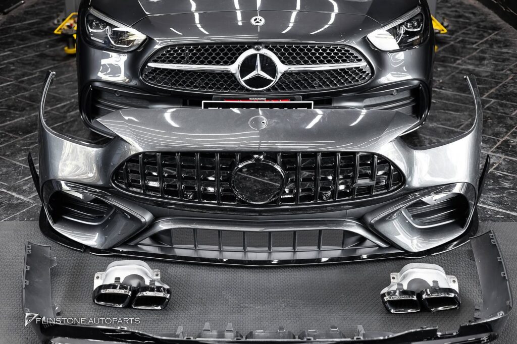 Mercedes-Benz W206 C-Class C63s AMG Front Bumper + C63s AMG Rear Diffuser
