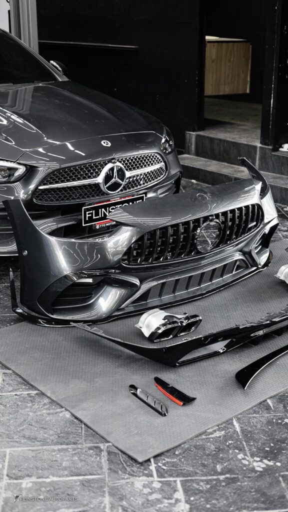 Mercedes-Benz W206 C-Class C63s AMG Front Bumper + C63s AMG Rear Diffuser