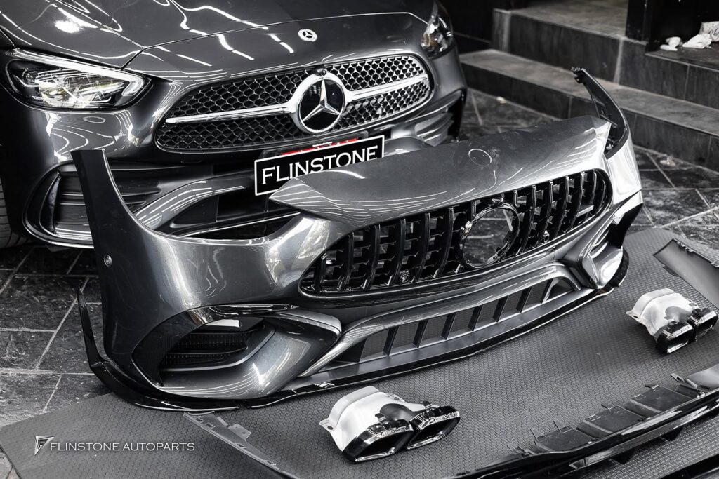 Mercedes-Benz W206 C-Class C63s AMG Front Bumper + C63s AMG Rear Diffuser