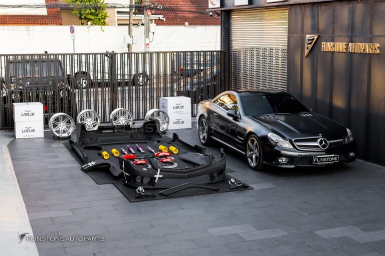 Mercedes-Benz R230 SL-Class PRIOR DESIGN Widebody Kit: ชุดพาร์ทขยายบอดี้รอบคัน เพิ่มความกว้า
