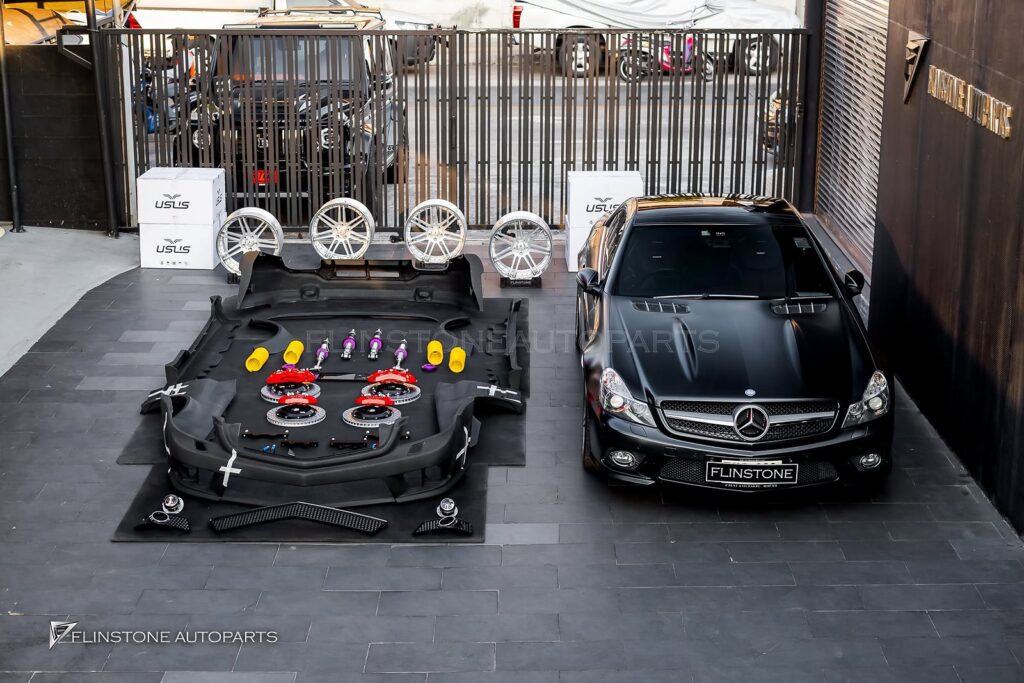 Mercedes-Benz R230 SL-Class PRIOR DESIGN Widebody Kit: ชุดพาร์ทขยายบอดี้รอบคัน เพิ่มความกว้า