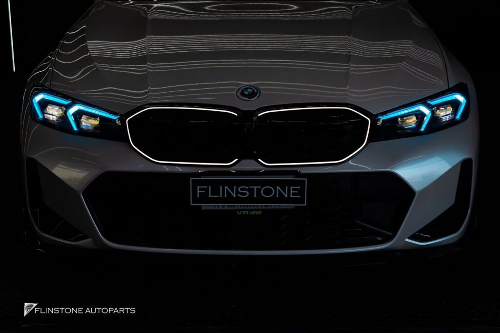 BMW G20 Series 3 LCI ติดตั้งไฟหน้า RGB สามารถปรับเปลี่ยนสีของ LE