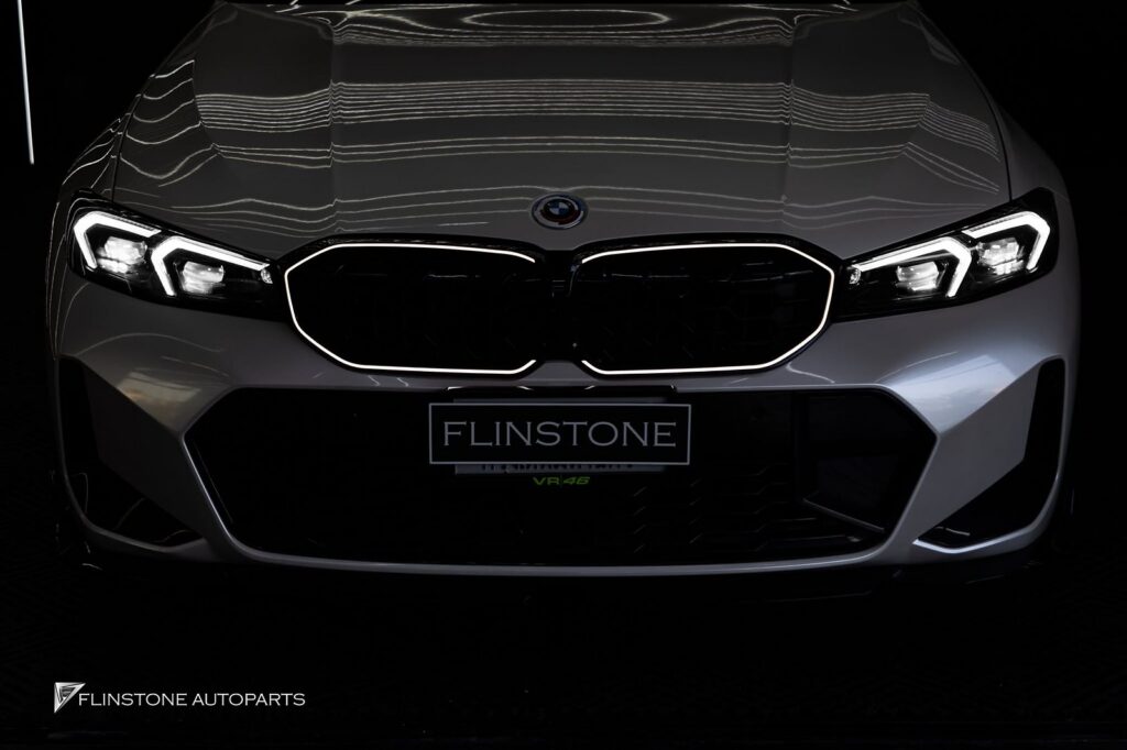 BMW G20 Series 3 LCI ติดตั้งไฟหน้า RGB สามารถปรับเปลี่ยนสีของ LE