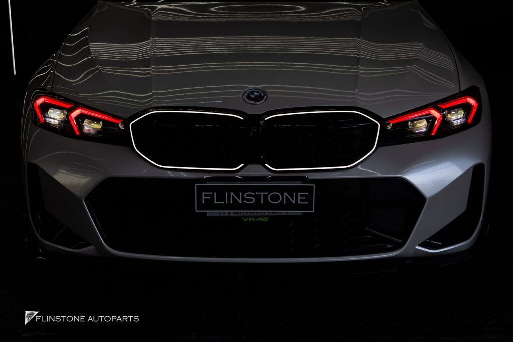 BMW G20 Series 3 LCI ติดตั้งไฟหน้า RGB สามารถปรับเปลี่ยนสีของ LE