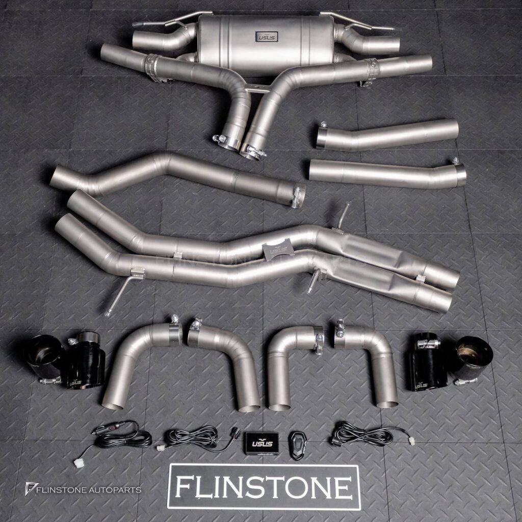 NEW Arrival Products ชุดท่อ Usus Exhauht สำหรับ PORSCHE CAYENNE E3 9Y0.2 + เบาะ AMG S