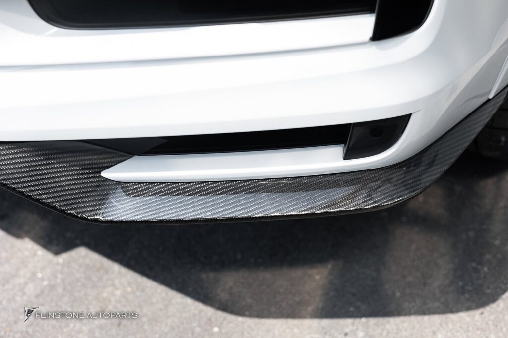 PORSCHE Cayenne 9Y0.2 USUS Autoclave Carbon Fiber Front Lip + USUS Autoclave Carbon Fi