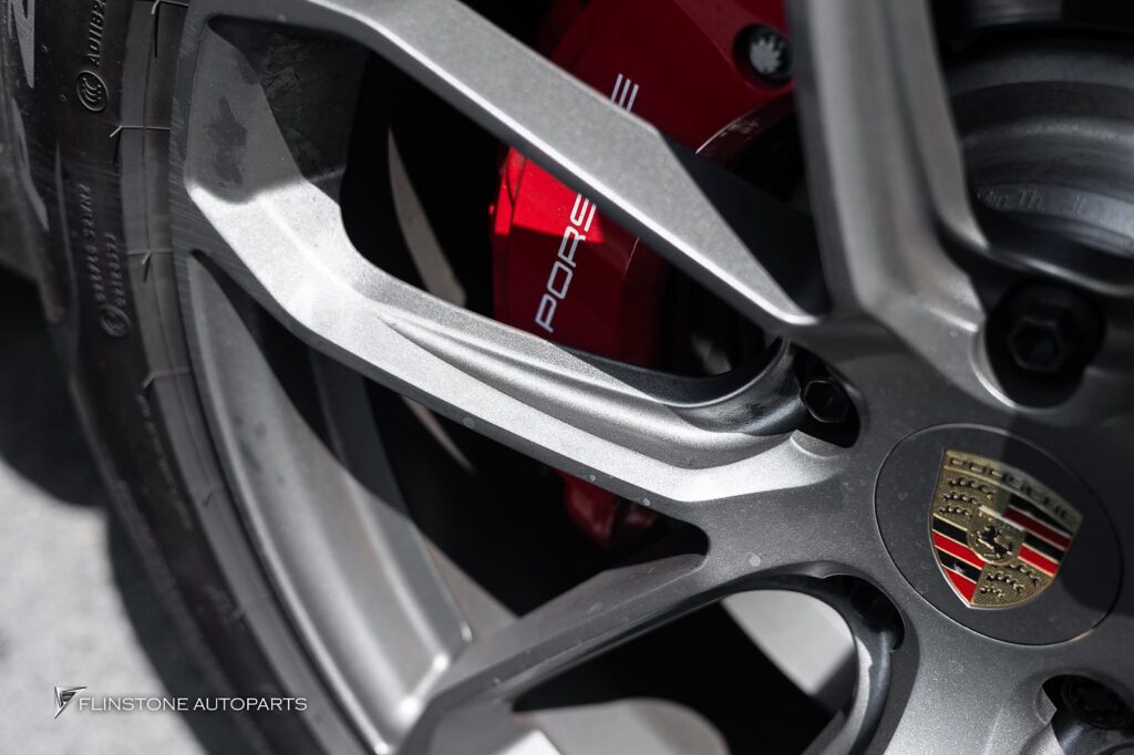 PORSCHE Cayenne 9Y0.2 USUS Autoclave Carbon Fiber Front Lip + USUS Autoclave Carbon Fi