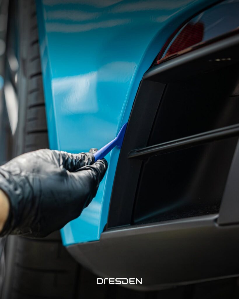 FLINSTONE AUTO DETAILING ปกป้องรถด้วย DRESDEN PROTECTION ฟิล์มเปลี่ยนสีป้องกันรอยระดับพรี