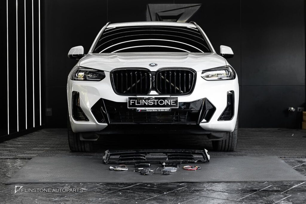 BMW X3 G01 มีเรดาร์ตรวจจับ: ระบบจะใช้เรดาร์ที่ติดตั้งอยู่หน้ารถคอยคำนวณระยะ
