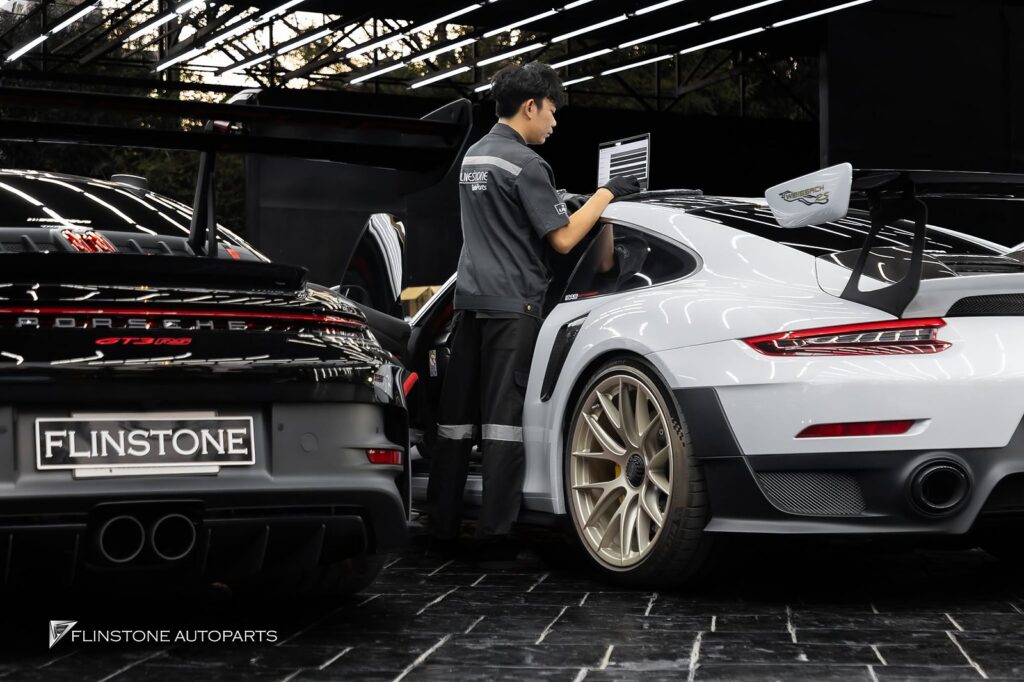 PORSCHE 992 Carrera completing every OPTION the missing piece for PORSCHE at FLINSTONE AUTOPART