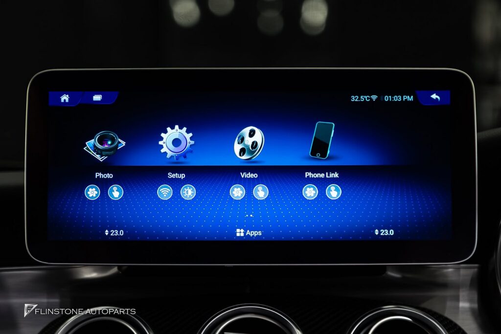 Mercedes-Benz W205 C205 C-Class 2024 accurate navigation: use Google Maps fully