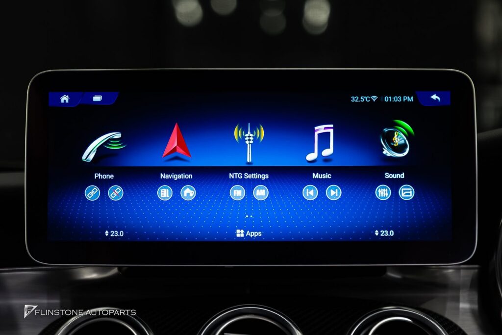 Mercedes-Benz W205 C205 C-Class 2024 accurate navigation: use Google Maps fully