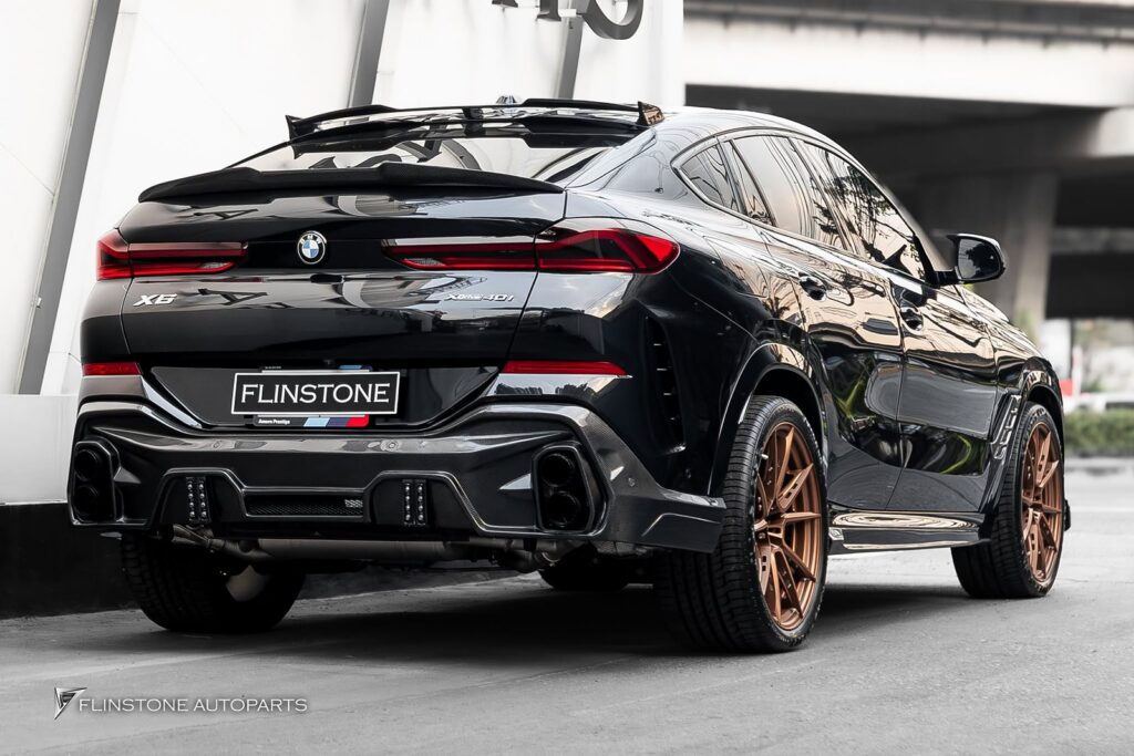 BMW X6 G06 Clear Paint Protection Film DRESDENPROTECTION (PPF): glossy and protected