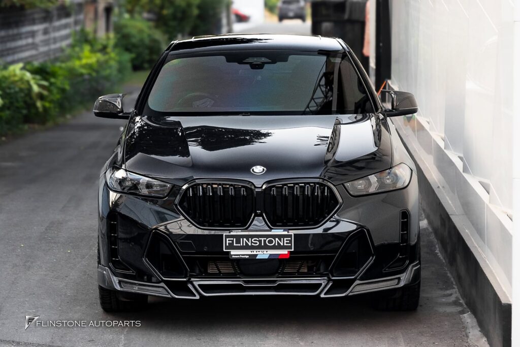 BMW X6 G06 Clear Paint Protection Film DRESDENPROTECTION (PPF): glossy and protected