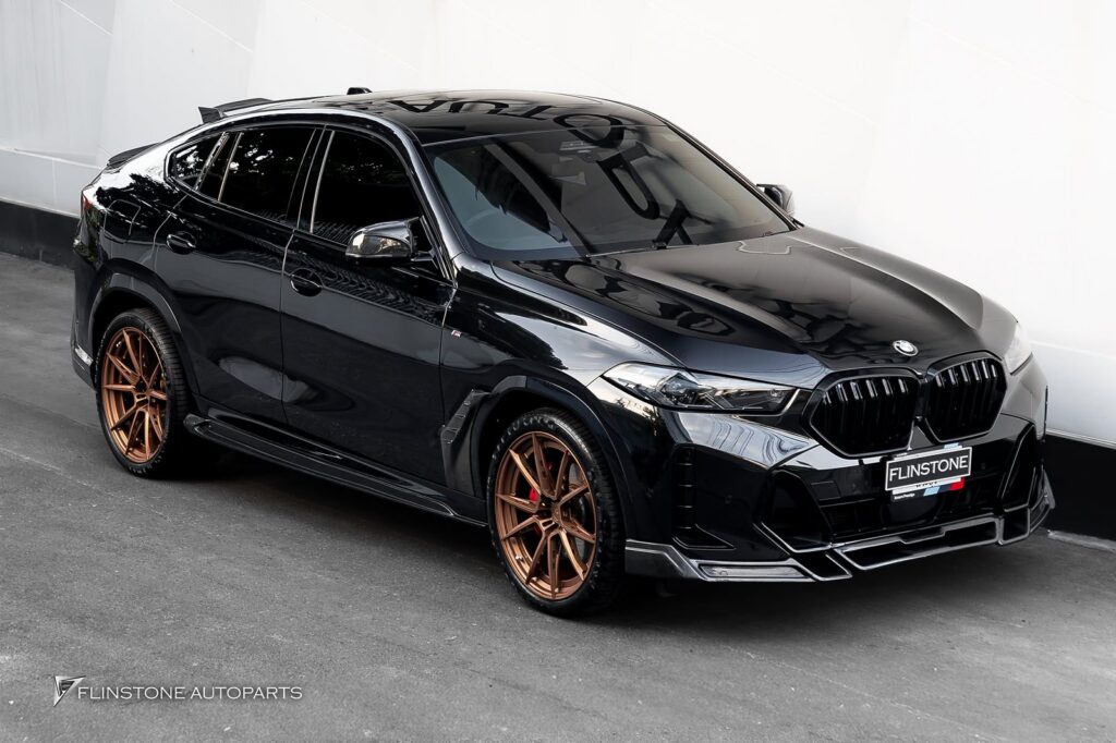 BMW X6 G06 Clear Paint Protection Film DRESDENPROTECTION (PPF): glossy and protected