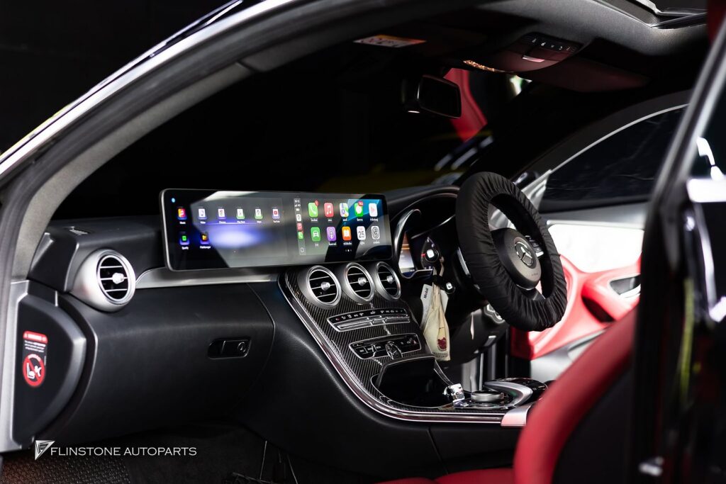 Mercedes-Benz W205 C205 C-Class 2024 หนึ่งเดียวในไทย: เรายังคงเป็นรายเดียวที่รับติดตั้งจอ Dual