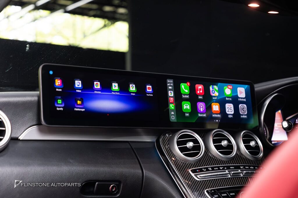 Mercedes-Benz W205 C205 C-Class 2024 the only one in Thailand: we are still the only ones fitting the screen Dual