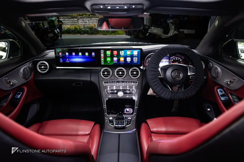 Mercedes-Benz W205 C205 C-Class 2024 the only one in Thailand: we are still the only ones fitting the screen Dual