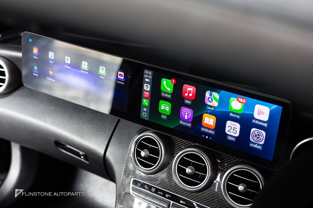 Mercedes-Benz W205 C205 C-Class 2024 the only one in Thailand: we are still the only ones fitting the screen Dual