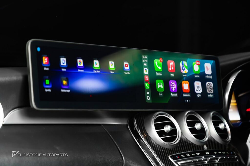 Mercedes-Benz W205 C205 C-Class 2024 the only one in Thailand: we are still the only ones fitting the screen Dual