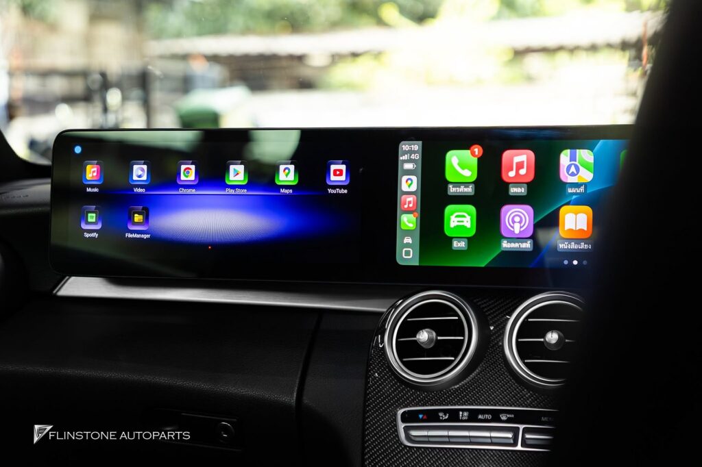Mercedes-Benz W205 C205 C-Class 2024 the only one in Thailand: we are still the only ones fitting the screen Dual