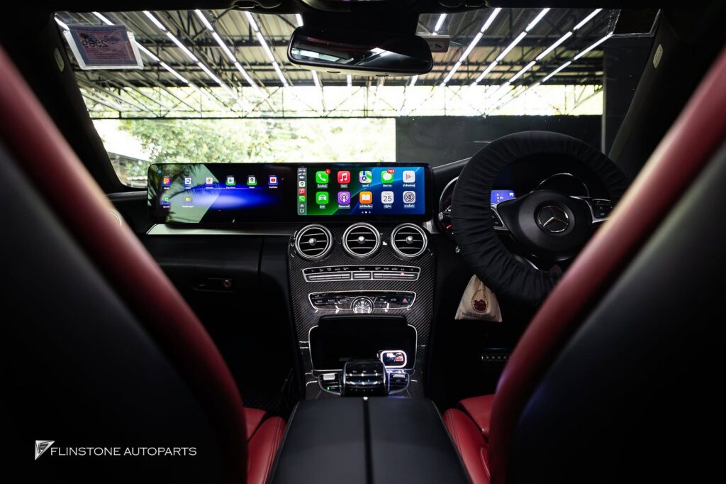 Mercedes-Benz W205 C205 C-Class 2024 the only one in Thailand: we are still the only ones fitting the screen Dual