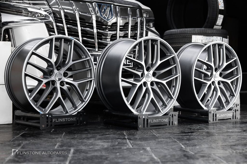 TOYOTA BBS CC-R Design: slim spoke design that is still strong