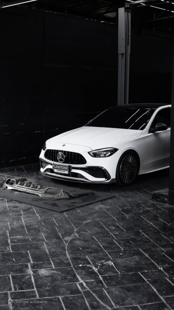 Mercedes-Benz W206 C-Class C63s AMG Carbon Fiber Rear Diffuser
