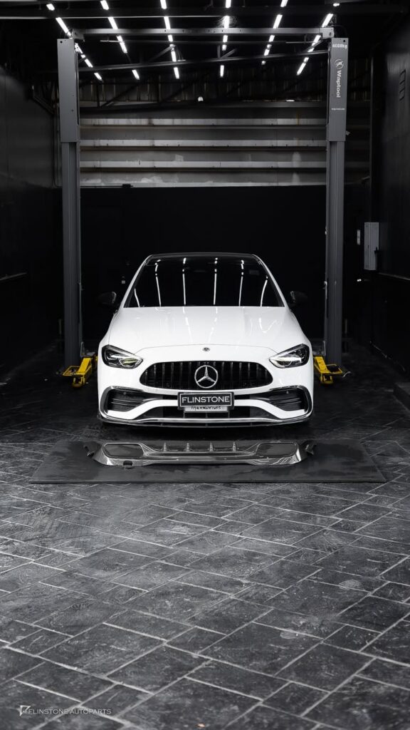 Mercedes-Benz W206 C-Class C63s AMG Carbon Fiber Rear Diffuser