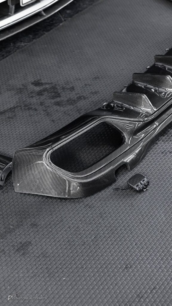Mercedes-Benz W206 C-Class C63s AMG Carbon Fiber Rear Diffuser