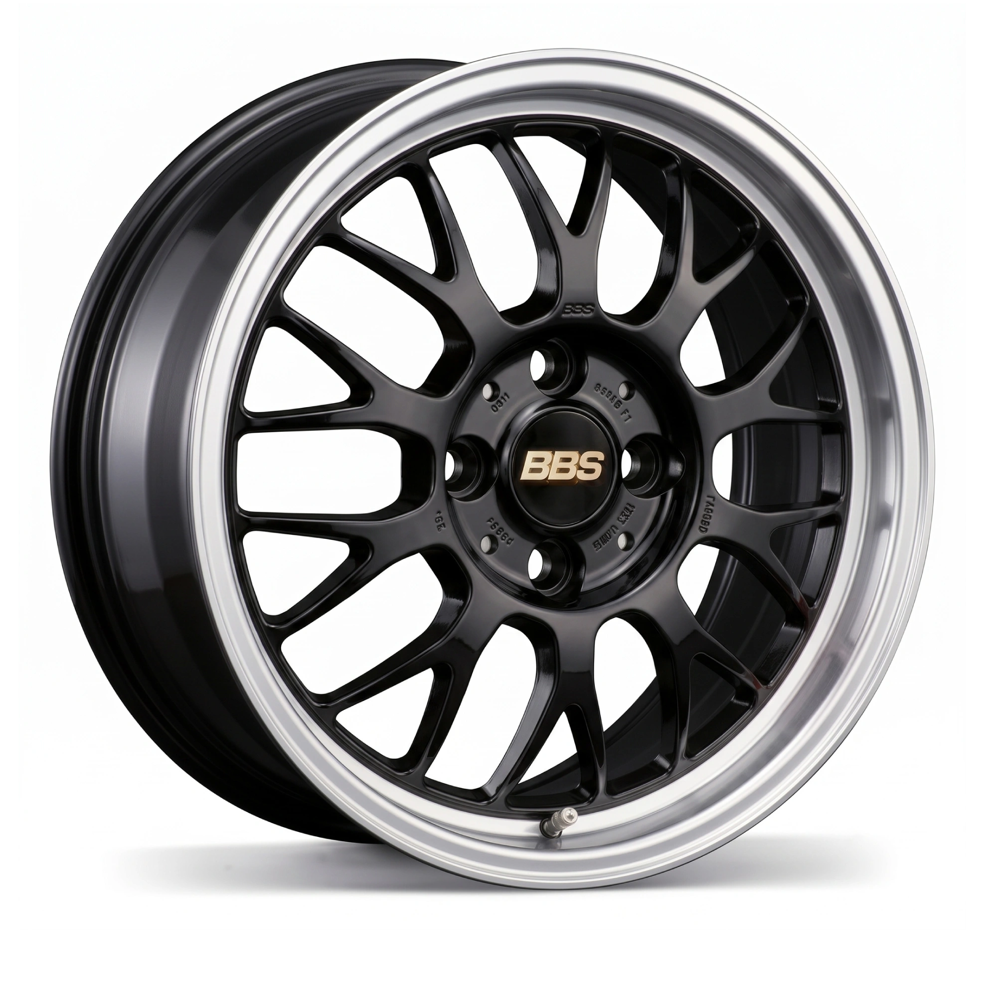 ล้อ BBS RG-F ของแท้ สี Blue Black Diamond-Cut (BBD)