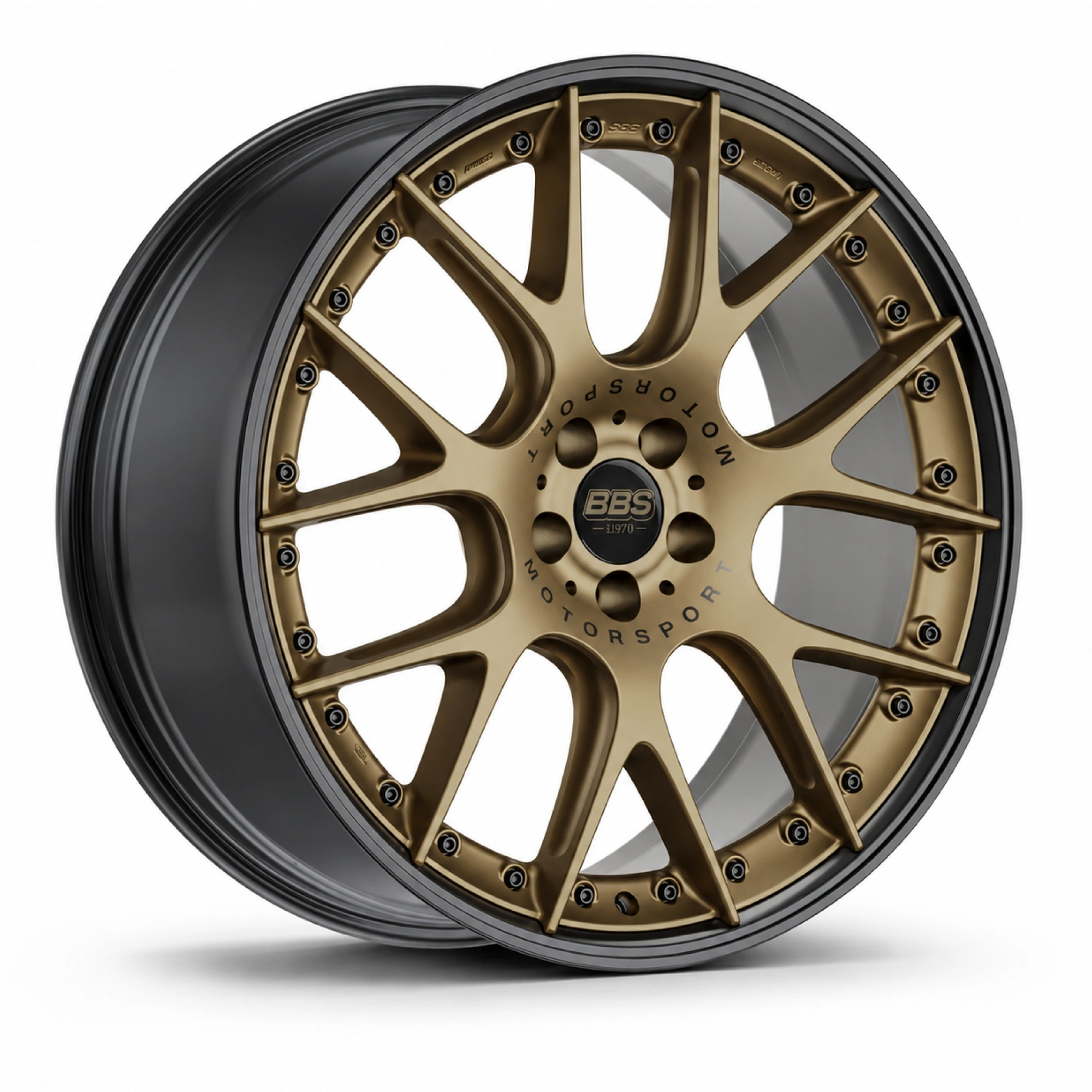 ล้อ BBS CH-R II ของแท้ สี Satin Titanium