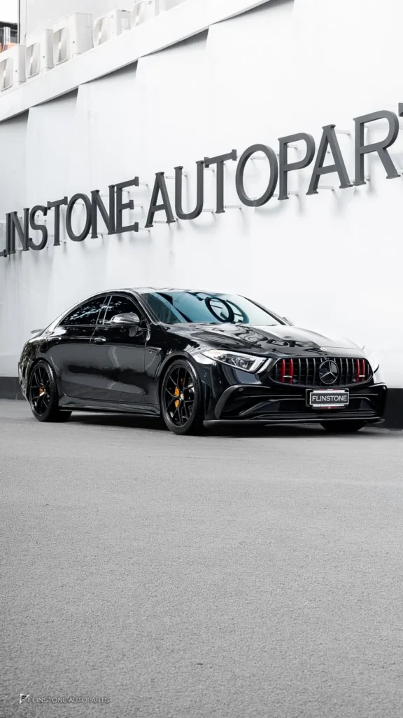 C257 CLS53 AMG ชุดแต่งคาร์บอน พร้อมหลังคาดาวและประตูดูด