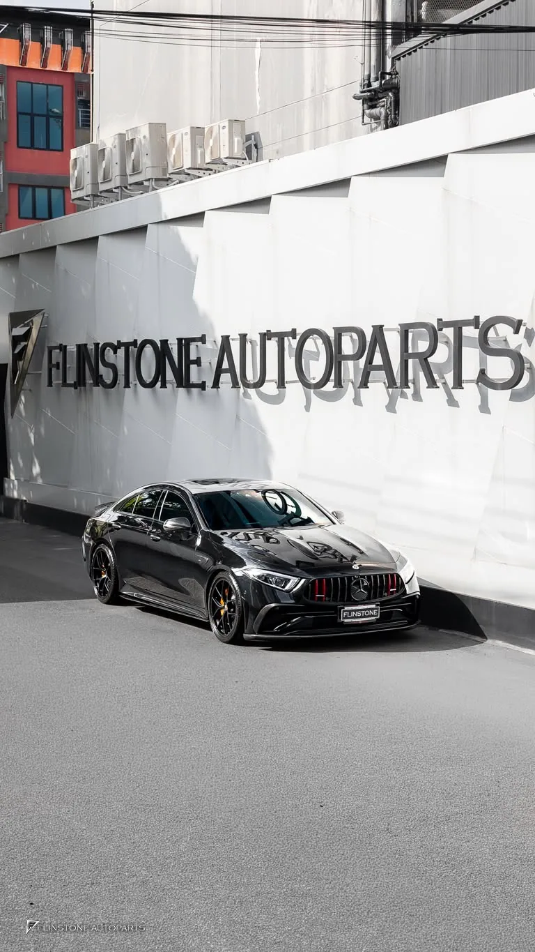 C257 CLS53 AMG ชุดแต่งคาร์บอน พร้อมหลังคาดาวและประตูดูด