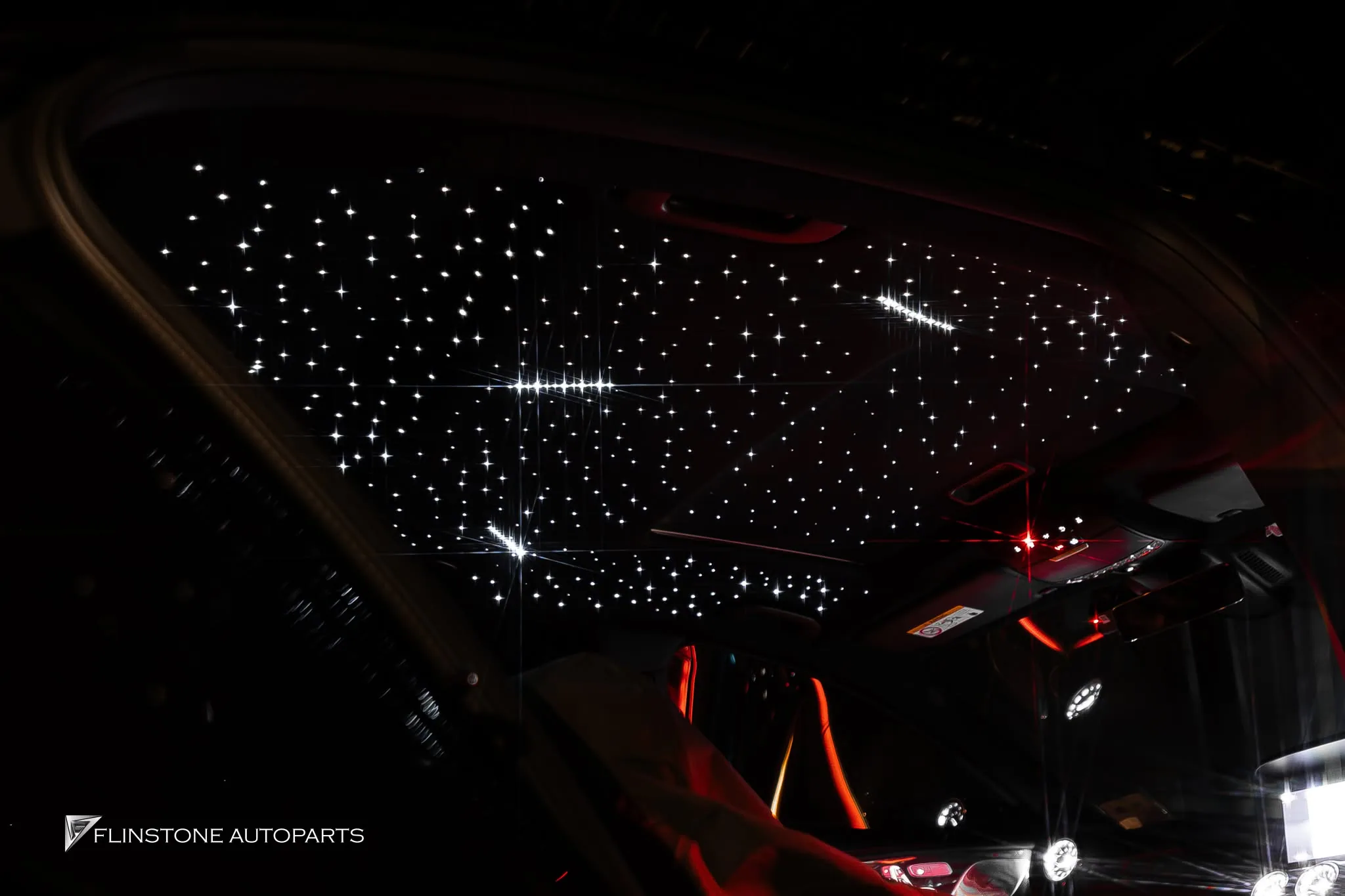 C257 CLS53 AMG ชุดแต่งคาร์บอน พร้อมหลังคาดาวและประตูดูด