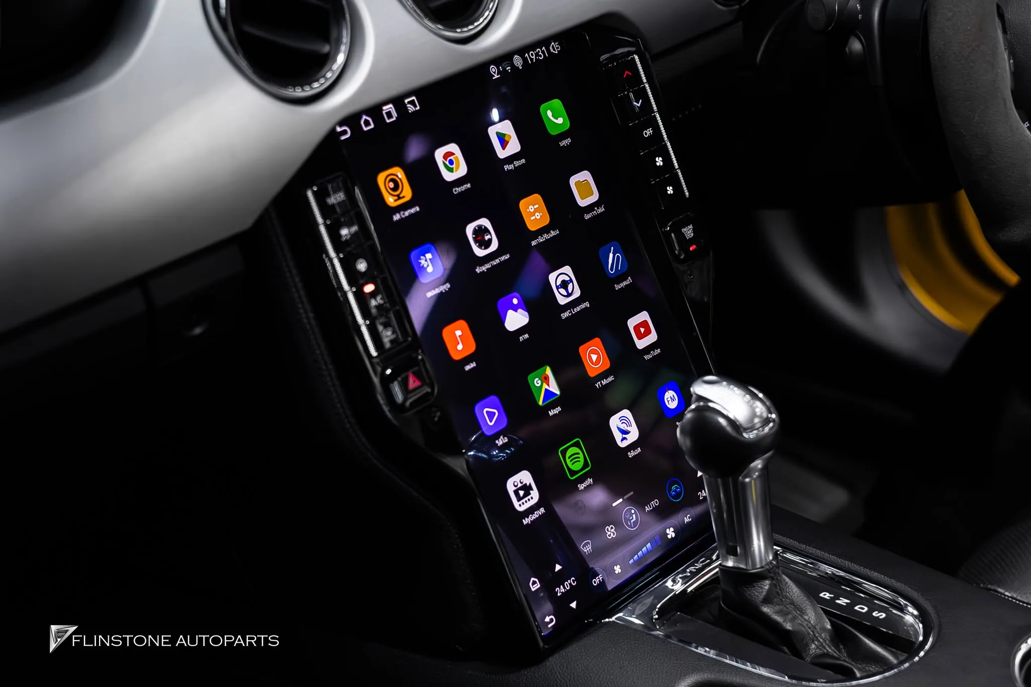 Ford Mustang GT500 ติดตั้งจอ Android ตรงรุ่น